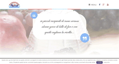 Desktop Screenshot of caseificioruggiero.it